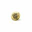 fashion button 336 - Size: 14 mm eyelet, Color: old gold