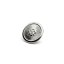 knoflík uniformní 014 - Velikost: 15 mm ouško, Barva: stříbrná-platina