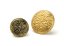 knoflík módní 169 - Velikost: 14 mm ouško, Barva: starozlatá