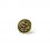 fashion button 104 - Size: 18 mm eyelet, Color: gold