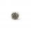 fashion button 336 - Size: 14 mm eyelet, Color: antique silver