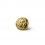 fashion button 103 - Size: 23 mm eyelet, Color: gold