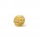 guzik mody 254 - Rozmiar: 14 mm uszko, Kolor: starego złota