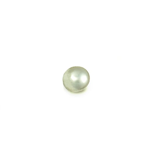 knoflík módní pecička - Velikost: 7 mm tunýlek, Barva: starostříbrná