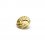 fashion button 240 - Size: 18 mm eyelet, Color: gold
